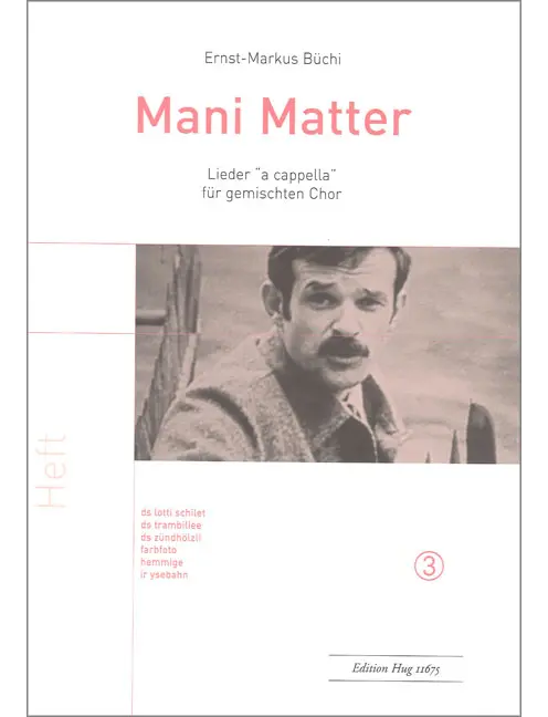 Mani Matter Lieder 3